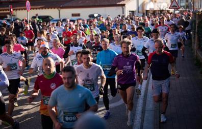 Fotos de la San Silvestre 2025 del valle de Egüés