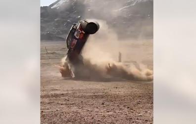 Accidente de Calleja en el Dakar