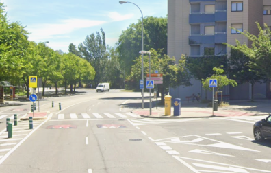 Lugar del atropello