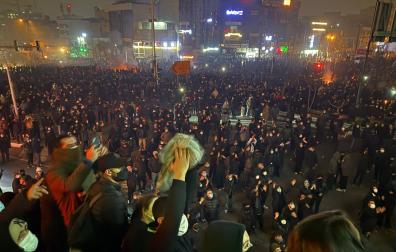 Protestas en Teherán
