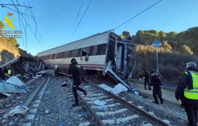 Fotos del accidente mortal ferroviario en Adamuz