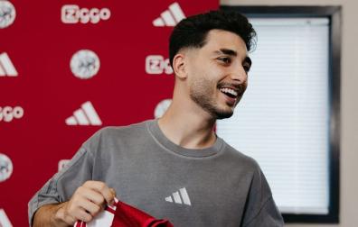 Raúl Moro, cuando llegó al Ajax este verano