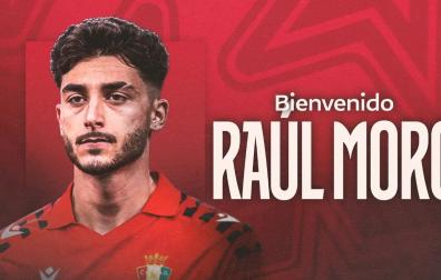 Raúl Moro, nuevo futbolista de Osasuna