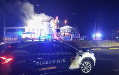 Incendio en una venta en Dantxarinea