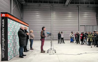 Inauguración de los estudios cinematográficos Melitón en Lekaroz en 2019