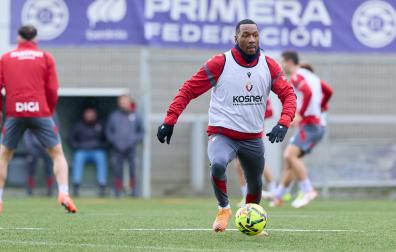 Sheraldo Becker, en la sesión de este martes