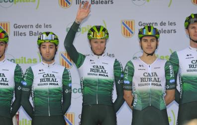 Abel Balderstone, el mejor corredor del Caja Rural-RGA en la pasada edición de la Vuelta.