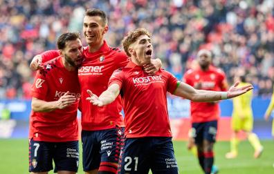Jugadas del encuentro de la Jornada 22 de LaLiga EA Sports disputado este sábado, 31 de enero, en el estadio de El Sadar