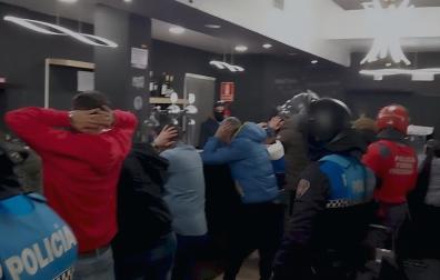 Vídeo de la inspección en un bar de Tudela por quejas vecinales y sospechas de consumo y tráfico de drogas