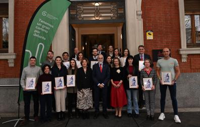 Foto de todos los investigadores que han recibido ayudas de la AECC en la convocatoria de 2025
