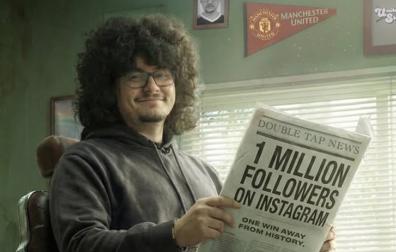 Frank Ilett, joven seguidor del Manchester United