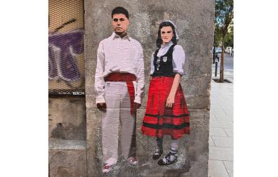 Pello Reparaz y Amaia Romero