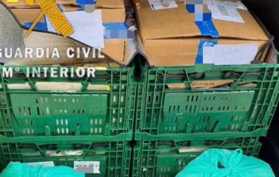 Así eran transportados los alimentos para su distribución comercial