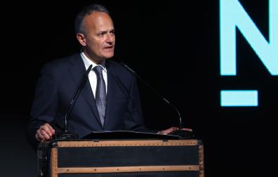 A: EDUARDO BUXENS F:   20 FEBRERO 2026 L:  PAMPLONA , NAVARRA ARENA T:  El empresario Sergio Beni (Elaborados Naturales) recibe el Premio Navarra Empresarial 2026 por su trayectoria