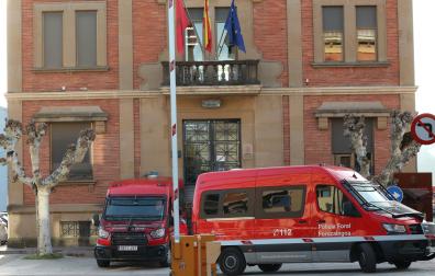 Instalaciones de Policía Foral, en Beloso