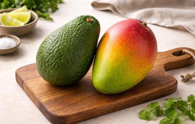 Aguacate y mango