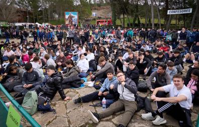Misa del Peregrino, este sábado 7 de marzo, en la explanada del Castillo de Javier.