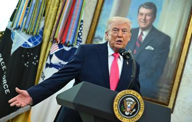 Donald Trump, este martes en la Casa Blanca