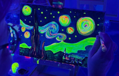 Actividad en la que podrás recrear la famosa obra de Van Gogh en versión táctil y tridimensional utilizando Okto Sensory Art