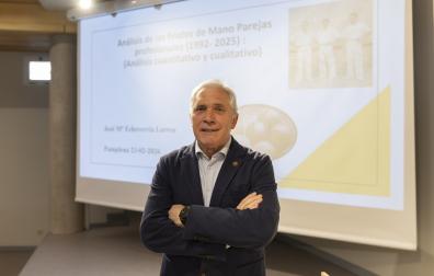 José Mari Echeverría, autor del estudio.