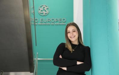 Ane Nuin Irigoyen, alumna de primer curso del doble grado en Asistencia a la Dirección y Marketing.