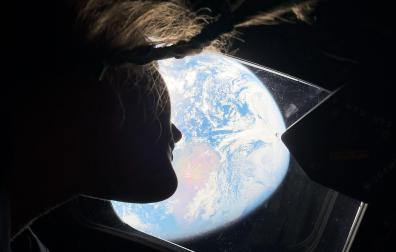 La astronauta Christina Koch en el Artemis II
