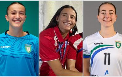 Andrea Sáez, Ithaisa Castillo y Uxue Morentin, jugadoras la próxima temporada de la Liga Guerreras Iberdrola