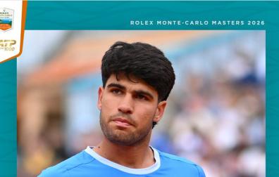 Carlos Alcaraz pasa a la segunda ronda del Masters 1000 de Montecarlo