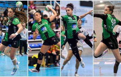 Isi Fernández-Agustí, Luzia Zamora, Mariana Costa y Laida Urbitarte