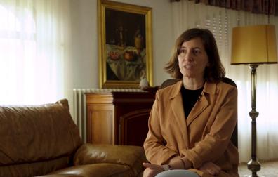 Teresa Prieto Leache (Pamplona, 1982) es nieta del militar José Luis Prieto, asesinado por ETA  en el barrio de San Juan en 1981.