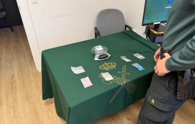 La Guardia Civil intervino cocaína, ketamina, speed, MDMA, tusi y crack fraccionados en envoltorios