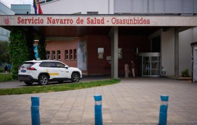 Acceso al Hospital Universitario de Navarra