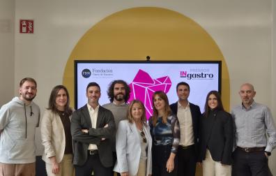 Jurado de los Premios INgastro 2026: Iñaki Andradas (Baserriberri), Alicia Nicolás (Diario de Navarra), Mikel Bilbao (Makro), José Mª Elorriaga (Comiruña), Ana Beriain (AHN), Inés Jauregui (Coca Cola), Aritz Marín (Urzante), Irene Allo y Eduardo Pérez de Ciriza (Laboral Kutxa)