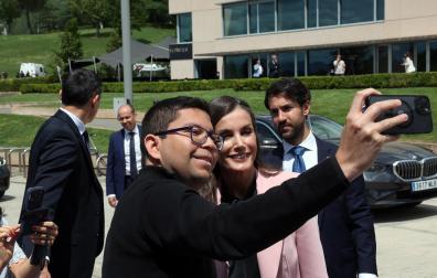 reina letizia en pamplona