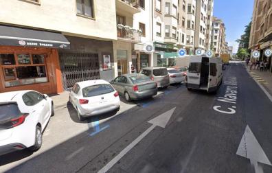 El atropello se ha producido a la altura del número 9 de la calle del Padre Calatayud