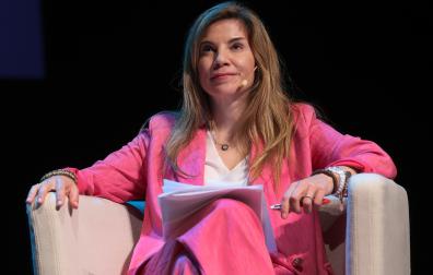 Mirian Rojas Estapé durante la jornada celebrada este martes 19 de mayo en el Museo de la Universidad de Navarra
