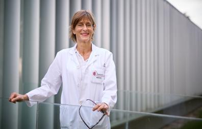 Belén González Glaría (Pamplona, 1979) es geriatra en el Hospital Universitario de Navarra y preside la Sociedad Navarra de Geriatría y Gerontología.