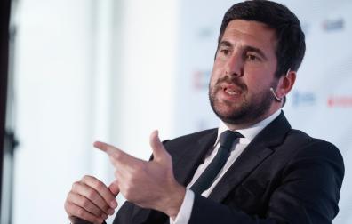 Enrique Riquelme, en un acto en Madrid