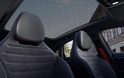 xInterior of the new electric Mercedes-Benz C-Class, 2026.