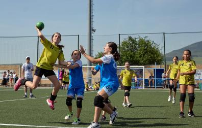 Imágenes de la Fiesta del balonmano en Noáin, Navarra