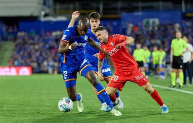 Foto del Getafe-Osasuna.