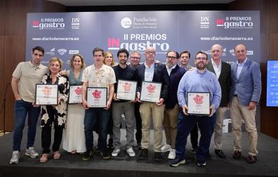 Fotos de la entrega de los II Premios INgastro