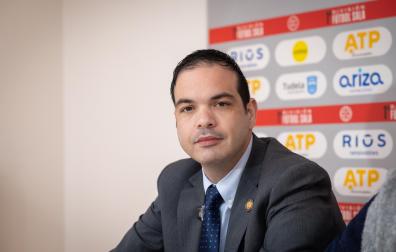 Ramón Lázaro, propietario del Ribera Navarra Fútbol Sala