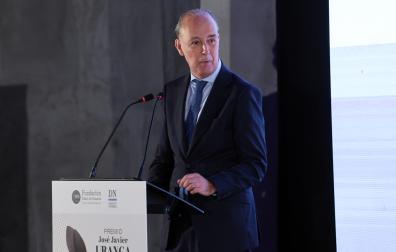 Alfonso Bañón, en un momento de su intervención