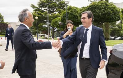 *A: Irati Aizpurua San Román *F: 09-06-26 *T: Encuentro de empresas navarras y aragonesas, con la participación de los presidentes de las patronales de ambas comunidades y de Garamendi, presidente de la CEOE. *L:  Museo Universidad de Navarra. Pamplona.