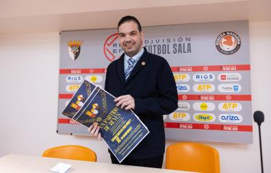 Ramón Lázaro, en una imagen tomada el pasado mes de enero en Tudela