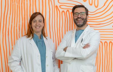 La Dra. Cristina Honorato y el Dr. Marc Vives, especialistas del Departamento de Anestesiología y Cuidados Intensivos de la Clínica Universidad de Navarra