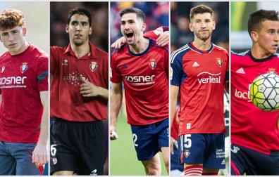 La cinco mayores ventas de la historia de Osasuna: Víctor Muñoz (2026, Liverpool), Raúl García (2007, Atlético de Madrid), Jesús Areso (2025, Athletic), David García (2024, Al Rayyan) y Alex Berenguer (2017, Torino)