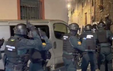 Vídeo de la operación de la Guardia Civil de siete robos con fuerza en establecimientos hosteleros en la Merindad de Olite