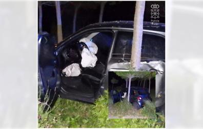 Detalle del estado del vehículo tras el accidente